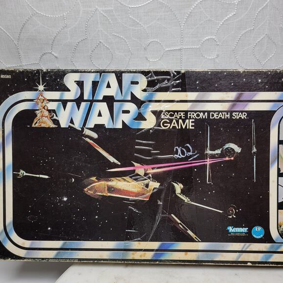 Star Wars Escape From Death Star Game Complete Vintage Board Game 1977 Kenner - Picture 15 of 16
